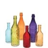 Colorful Bottles, Set Of 6 -Garden Care Shop 8586468 6387 tif