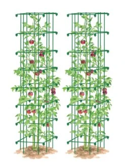 Tomato Towers, Set Of 2 9 Tomato Towers, Set Of 2 -Garden Care Shop 8587041 0006 GRN tif
