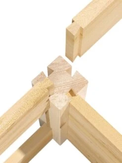 3-Tier Pine Raised Garden Bed, 4'x12' -Garden Care Shop 8588181 06v