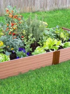 Composite Raised Bed With 1" Boards, 11" -Garden Care Shop 8588257 02V tif