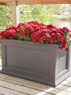 Fairfield Self-Watering Patio Planters, 20” X 36” -Garden Care Shop 8588417 204V tif
