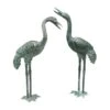 Bronze Crane Statues, Small -Garden Care Shop 8589917 001v