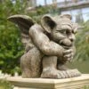 Emmett Gargoyle Statue 2 Emmett Gargoyle Statue -Garden Care Shop 8590090 001V jpg