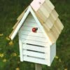 Heartwood Lady Bug Loft Bug House -Garden Care Shop 8591075WH 01V tif