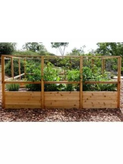 Garden In A Box With Deer Fence, 8' X 12' 11 Garden In A Box With Deer Fence, 8' X 12' -Garden Care Shop 8594021 03V 3 4