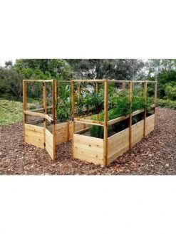 Garden In A Box With Deer Fence, 8' X 12' 13 Garden In A Box With Deer Fence, 8' X 12' -Garden Care Shop 8594021 05V 3 4