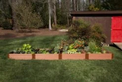 Composite Raised Bed With 1" Boards, 11" -Garden Care Shop 8595613 01V tif