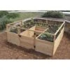 Garden In A Box Cedar Raised Bed, 8' X 8' 1 Garden In A Box Cedar Raised Bed, 8' X 8' -Garden Care Shop 8595775 03V raised cedar garden bed 8 x 8