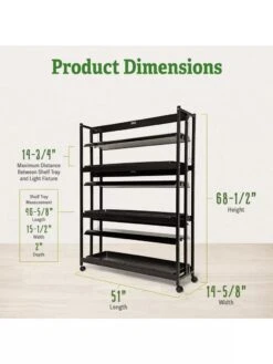 LED SunLite® High Intensity 3-Tier Garden -Garden Care Shop 8596024 2