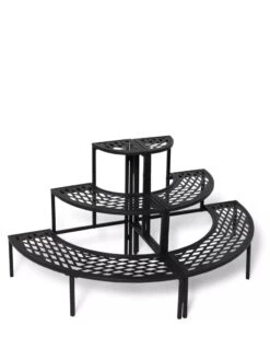 Quarter-Round Lattice Plant Stand -Garden Care Shop 8596372 6589 tif