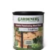 Gardener’s Exterior Wood Stain, 1 Quart -Garden Care Shop 8596700 6090 gardening exterior penetrating wood stain whey based moss green tif