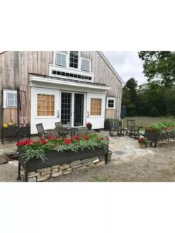 Eco-Stained Elevated Planter Box, 2'x8' -Garden Care Shop 8596760 01CUST