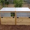 Garden In A Box Cedar Raised Bed With Greenhouse, 3' X 6' -Garden Care Shop 8597082 01V tif