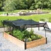 Shade Kit, 4' X 8' -Garden Care Shop 8598156 0697 garden or sandbox shade kit 4 ft by 8 ft tif
