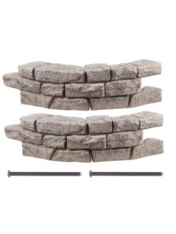 Rock Lock Interlocking Garden System, Curved Sets -Garden Care Shop 8598737 01V 3 4