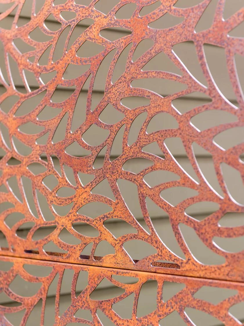 Veradek 3-Panel Privacy Screen Set, Flowleaf 4 Veradek 3-Panel Privacy Screen Set, Flowleaf - Image 2