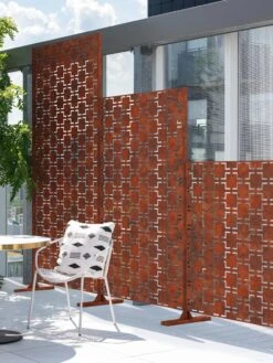 Veradek 2-Panel Privacy Screen Set, Quadra -Garden Care Shop 8599207 04V tif