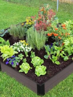 Composite Raised Bed With 1" Boards, 11" -Garden Care Shop 8599458 01V tif