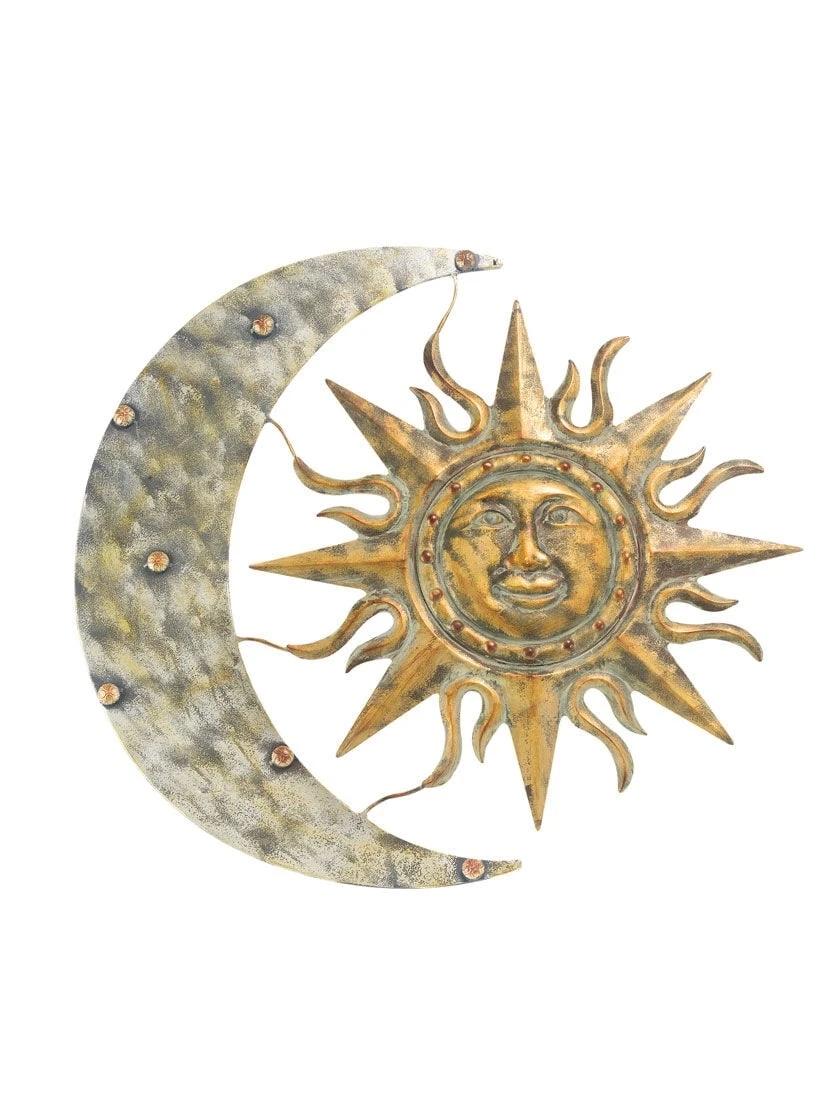 Aztec Sun And Moon Wall Art 3 Aztec Sun And Moon Wall Art