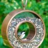 Fly-Thru™ Bird Feeder With Copper Finish -Garden Care Shop 8600193 01v fly thru bird feeder with copper finish