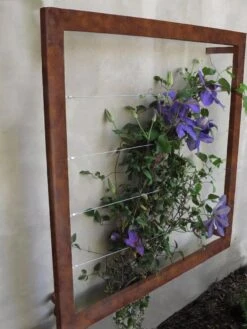 Ina Modern Wall Trellis Jr. -Garden Care Shop 8600512 06V tif