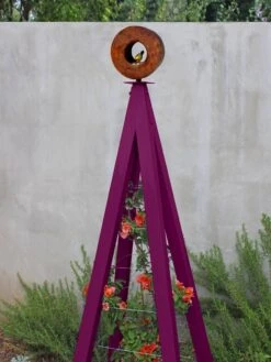 Bird Cafe + Akoris Garden Tuteur Jr. -Garden Care Shop 8600525 01v bird cafe akoris garden tuteur aubergine