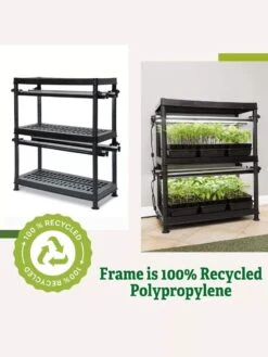 Stack-n-Grow Lights - 2-Tier System -Garden Care Shop 8608905 3