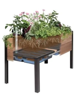 Self-Watering Insert For 2’ X 4’ Planter 9 Self-Watering Insert For 2’ X 4’ Planter -Garden Care Shop 8609009 SW insert art 2021 tif 1