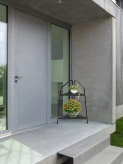 Modern Metal Plant Shelves -Garden Care Shop 8609226 01V tif