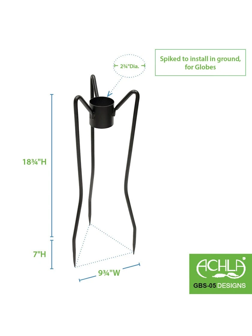 Achla Designs Spiked Gazing Globe Ball Stands 4 Achla Designs Spiked Gazing Globe Ball Stands - Image 2