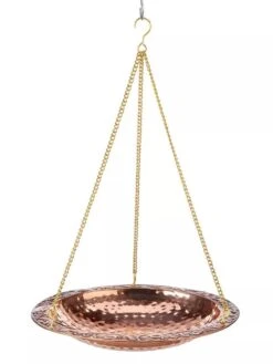 Copper Hanging Birdbath 9 Copper Hanging Birdbath -Garden Care Shop 8609880 03V