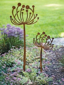 Queen Anne's Lace Garden Stake Set Of 2 8 Queen Anne's Lace Garden Stake Set Of 2 -Garden Care Shop 8610210 0105 tif