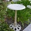 Twin Bird Floral Motif Birdbath -Garden Care Shop 8610558 02v twin bird floral motif birdbath