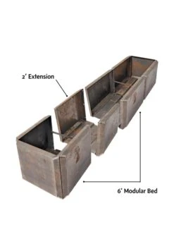 Corten Steel Modular Raised Bed, 2' Extension 7 Corten Steel Modular Raised Bed, 2' Extension -Garden Care Shop 8610701 4010 tif