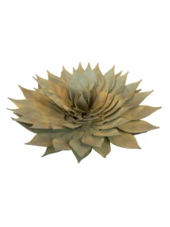 Desert Steel Spiral Aloe Sculpture -Garden Care Shop 8610749 01v desert steel spiral aloe 10 inch