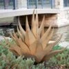Desert Steel Sharkskin Agave Sculpture -Garden Care Shop 8610753 02v desert steel sharkskin agave