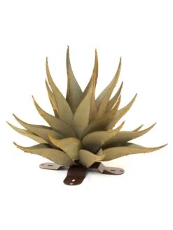 Desert Steel Sharkskin Agave Sculpture -Garden Care Shop 8610754 01v desert steel sharkskin agave small