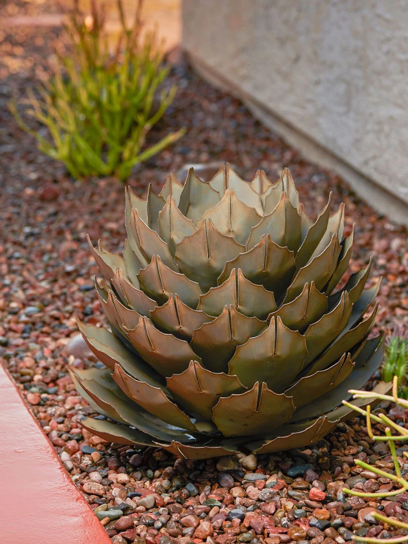 Desert Steel Artichoke Agave Sculpture 7 Desert Steel Artichoke Agave Sculpture - Image 5