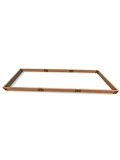 Classic Sienna Composite Raised Bed, 5-1/2" High With 2" Boards 15 Classic Sienna Composite Raised Bed, 5-1/2" High With 2" Boards -Garden Care Shop 8610832 01v