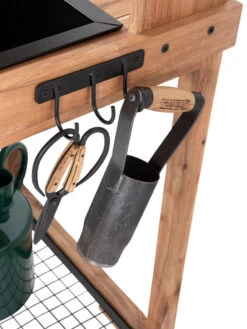 Dynamic Acacia Potting Bench With Soil Reservoir -Garden Care Shop 8611009 004