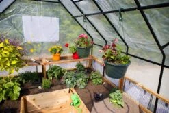 Garden In A Box With Greenhouse, 8' X 8' -Garden Care Shop 8611033 02V jpg