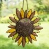 Glass Petal Sunflower Bird Feeder -Garden Care Shop 8611063 9627 tif