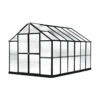 MONT Growers Edition Greenhouse, 8' X 12' -Garden Care Shop 8611195 mont 12 grower black