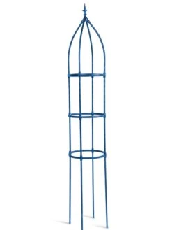 Fleur De Lis Obelisk, 86.8" -Garden Care Shop 8611664 03760 tif