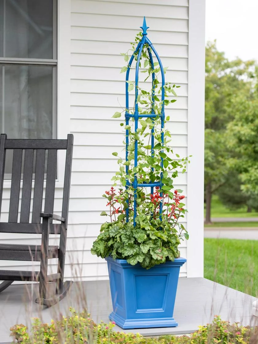 Fleur De Lis Obelisk, 67" 3 Fleur De Lis Obelisk, 67"