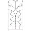 Achla Primrose Trellis & Side Panels -Garden Care Shop 8611800 01v achla primrose trellis and side panels black powder coated wrought iron