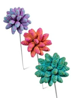 Dahlia Flower Garden Stakes Set 9 Dahlia Flower Garden Stakes Set -Garden Care Shop 8612055 5955 tif