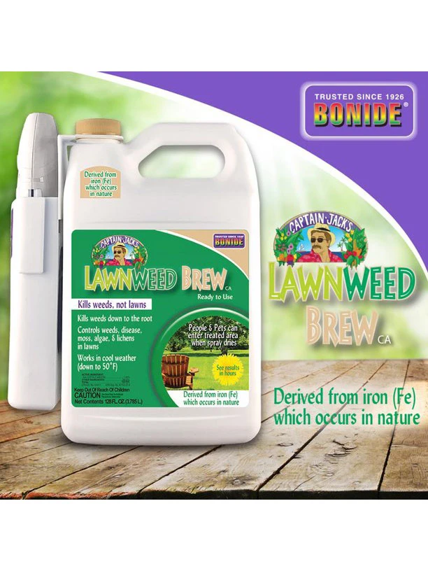 Captain Jack's™ Lawnweed Brew Ready To Use, 128oz. 4 Captain Jack's™ Lawnweed Brew Ready To Use, 128oz. - Image 2