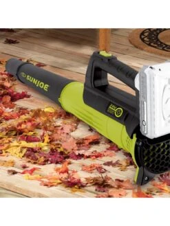 Sun Joe® 24V ION+ 2.0-Ah Cordless Compact Turbine Jet Blower, 100-MPH 350-CFM -Garden Care Shop 8612516 11v