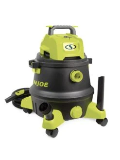 Sun Joe® 8-Gal 1200W 6.5 Pk HP Wet/Dry Shop Vac, HEPA,w/Cleaning Attachments -Garden Care Shop 8612522 03v